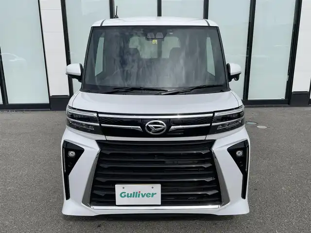 ダイハツ タント カスタム X 大阪府 2022(令4)年 3.2万km シャイニングホワイトパール スマートアシスト　/純正１０インチメモリーナビ　/　・フルセグＴＶ／ＣＤ／ＤＶＤ／ＢＴ／ＭＳＶ　/全方位カメラ　/両側電動パワースライドドア　/シートヒーター　/ＥＴＣ　/前方ドライブレコーダー　/前後コーナーセンサー