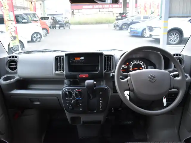 スズキ エブリイ PC 福岡県 2021(令3)年 5.2万km スペリアホワイト スズキセーフティサポート/デュアルカメラブレーキサポート/純正カーステレオ/バックセンサー/純正ゴムマット