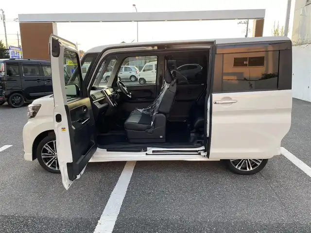 ダイハツ タント カスタム RS トップED SA Ⅲ 千葉県 2017(平29)年 9万km パールホワイトⅢ (株)IDOMが運営する【じしゃロン八千代店】の自社ローン対象車両になります。こちらは現金またはオートローンご利用時の価格です。自社ローンご希望の方は別途その旨お申付け下さい/社外ナビ/ETC/Bluetooth接続/両側パワースライドドア/LEDヘッドライト/スマートアシスト/D席シートヒーター