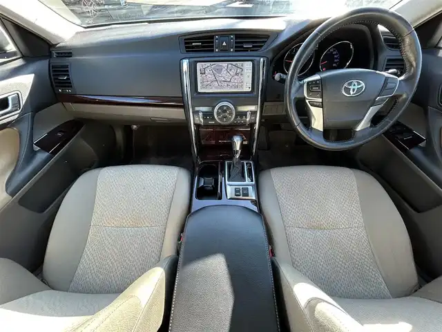 トヨタ マークＸ 250G リラックスセレクション 東京都 2011(平23)年 7万km ホワイトパールクリスタルシャイン 純正ナビ/バックカメラ/スマートキー/ETC/前席パワーシート