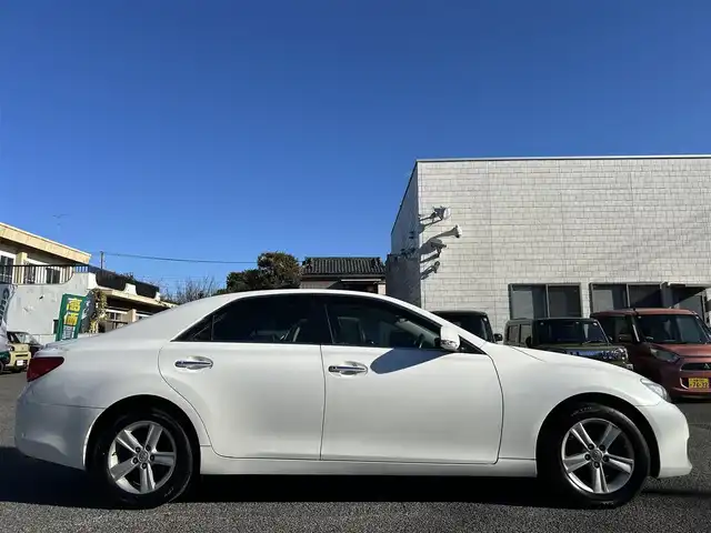 トヨタ マークＸ 250G リラックスセレクション 東京都 2011(平23)年 7万km ホワイトパールクリスタルシャイン 純正ナビ/バックカメラ/スマートキー/ETC/前席パワーシート