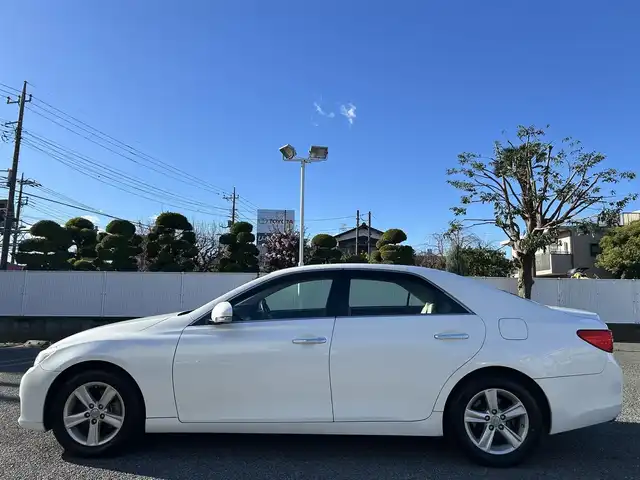 トヨタ マークＸ 250G リラックスセレクション 東京都 2011(平23)年 7万km ホワイトパールクリスタルシャイン 純正ナビ/バックカメラ/スマートキー/ETC/前席パワーシート