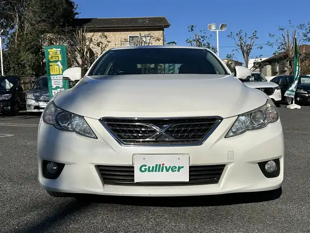 トヨタ マークＸ 250G リラックスセレクション 東京都 2011(平23)年 7万km ホワイトパールクリスタルシャイン 純正ナビ/バックカメラ/スマートキー/ETC/前席パワーシート