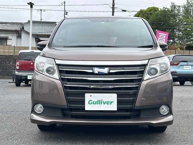 トヨタ ノア ハイブリッド G 愛知県 2014(平26)年 15.2万km ダークシェリーマイカM /禁煙車//純正ナビ・フルセグTV//バックカメラ//ビルトインETC//両側パワースライドドア//前席シートヒーター//ステアスイッチ//LEDオートライト//フォグランプ//クルーズコントロール//EV.ECO.PWRモード//純正ドアバイザー//純正フロアマット