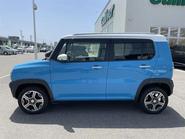 マツダ フレア クロスオーバー XT 石川県 2014(平26)年 3.8万km 青Ⅱ ターボ/純正メモリーナビ/ワンセグTV/LEDヘッドライト/シートヒーター/純正アルミホイール/スマートキー/プッシュスタート/電動ミラー/ホワイトルーフ/レーダーブレーキ