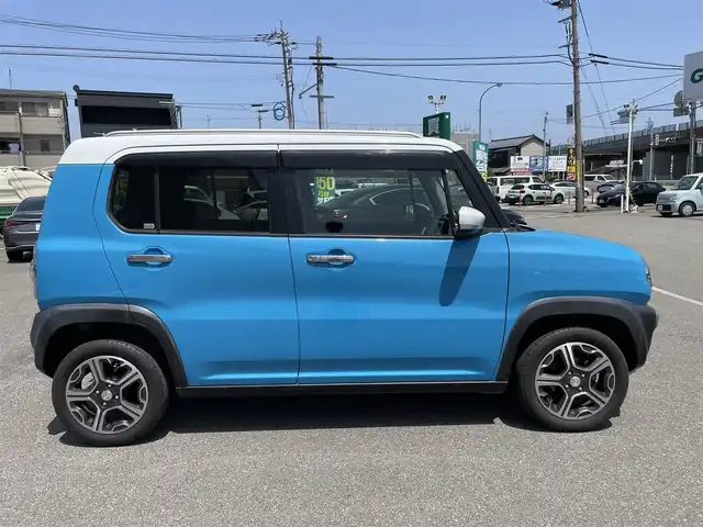 マツダ フレア クロスオーバー XT 石川県 2014(平26)年 3.8万km 青Ⅱ ターボ/純正メモリーナビ/ワンセグTV/LEDヘッドライト/シートヒーター/純正アルミホイール/スマートキー/プッシュスタート/電動ミラー/ホワイトルーフ/レーダーブレーキ