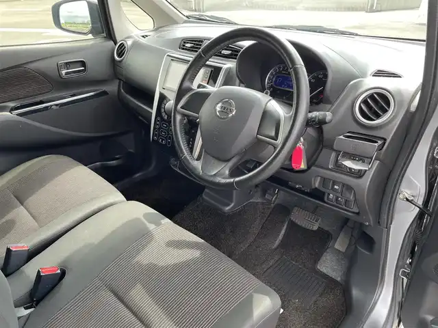 日産 デイズ ハイウェイスターX 佐賀県 2016(平28)年 5万km チタニウムグレーメタリック 純正ディスプレイオーディオ/・AM/FM/USB/Bluetooth/アラウンドビューモニター(ディスプレイ/ルームミラー内蔵)/前方ドライブレコーダー/ETC/エマージェンシーブレーキ/横滑り防止装置/アイドリングストップ/革巻きステアリング/純正14インチアルミホイール/純正キセノンヘッドライト/純正フォグランプ/純正フロアマット/純正ドアバイザ―/取扱説明書/スペアキー１本