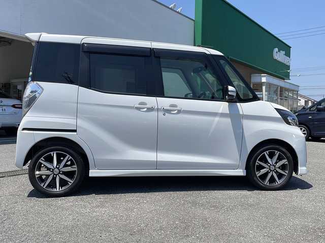 日産 デイズ ルークス ハイウェイスター Gターボ 岐阜県 2018(平30)年 2.7万km ホワイトパール /メーカー純正ナビ/(BT/フルセグTV/CD/FM/AM)//クルーズコントロール//エマージェンシーブレーキ//アラウンドビューモニター//両側パワースライドドア//バックカメラ//オートマチックハイビーム//オートライト//ETC//スペアキー×1//シガーソケット//アイドリングストップ
