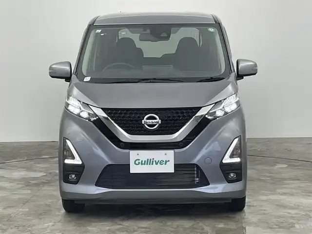 日産 デイズ ハイウェイスターX 群馬県 2021(令3)年 3.1万km チタニウムグレーメタリック 禁煙車　純正９型ナビ　Ｂｌｕｅｔｏｏｔｈ　ＡＵＸ　全方位カメラ　衝突軽減　横滑り防止　エマージェンシーブレーキ　オートライト　ＥＴＣ　純正フロアマット　純正ＡＷ　スマートキー　スペアキー　ＬＥＤライト