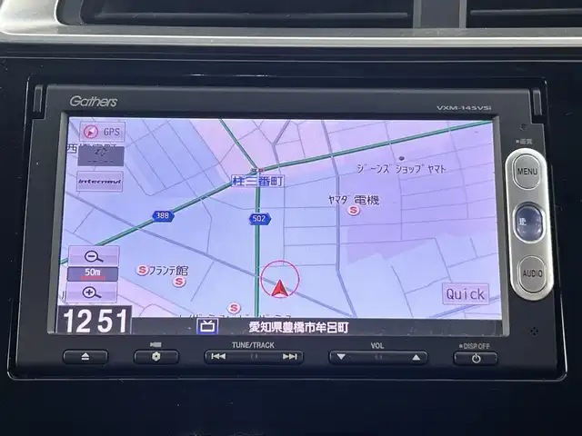 ホンダ フィット ハイブリット Fパッケージ コンフォートED 愛知県 2016(平28)年 7.1万km クリスタルブラックパール 禁煙車/純正7インチナビ/（CD/DVD/Bluetooth/ワンセグTV/AM/FM/SD)/バックカメラ/ETC/ドライブレコーダー/シートヒーター/15インチアルミホイール/スマートキー/プッシュスタート/純正フロアマット/横滑り防止装置
