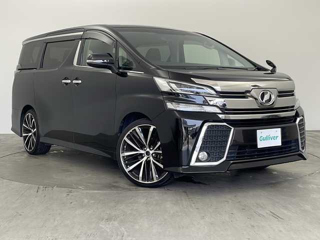 トヨタ ヴェルファイア Z Aエディション 兵庫県 2016(平28)年 7.4万km ブラック ・社外8インチナビ/CD/DVD/SD/BT/TV/・バックカメラ/・クルーズコントロール/・社外21インチAW/・社外ウッドコンビステアリング/・社外革調シートカバー/・前後コーナーセンサー/・左右独立エアコン/・後席エアコン/・両側パワースライドドア/・nanoe/・ウォークスルー/・ビルトインETC/・ステアリングリモコン/・純正フロアマット/・LEDオートライト/・LEDフォグランプ/・ウィンカーミラー/・電動格納ミラー/・スマートキー/・プッシュスタート
