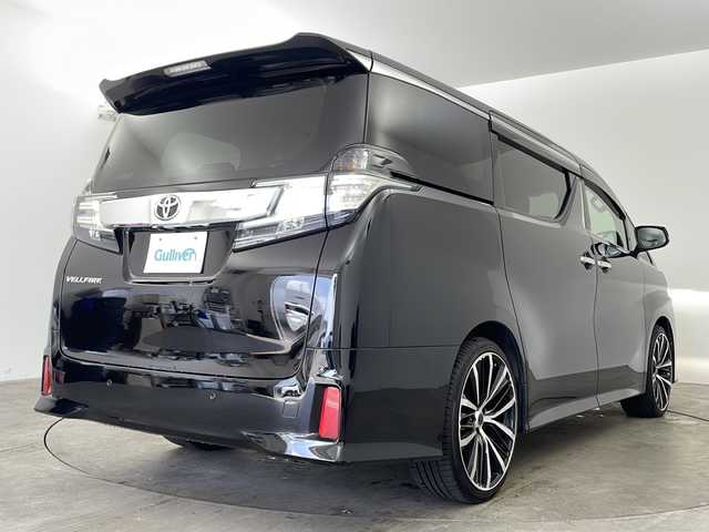 トヨタ ヴェルファイア Z Aエディション 兵庫県 2016(平28)年 7.4万km ブラック ・社外8インチナビ/CD/DVD/SD/BT/TV/・バックカメラ/・クルーズコントロール/・社外21インチAW/・社外ウッドコンビステアリング/・社外革調シートカバー/・前後コーナーセンサー/・左右独立エアコン/・後席エアコン/・両側パワースライドドア/・nanoe/・ウォークスルー/・ビルトインETC/・ステアリングリモコン/・純正フロアマット/・LEDオートライト/・LEDフォグランプ/・ウィンカーミラー/・電動格納ミラー/・スマートキー/・プッシュスタート