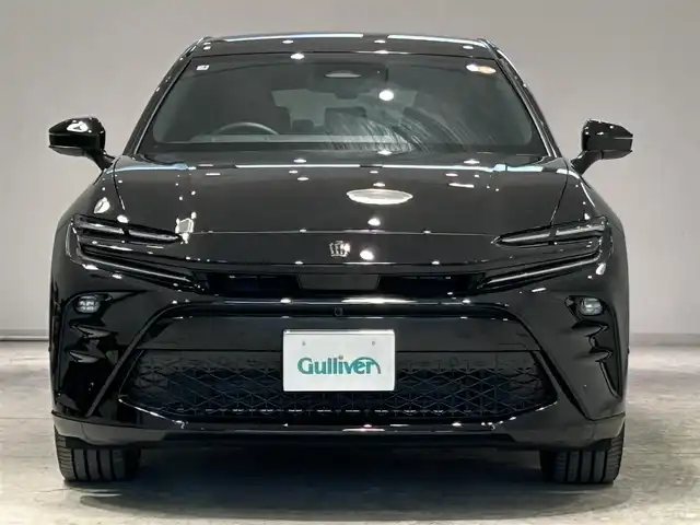 トヨタ クラウン スポーツ Z 宮城県 2025(令7)年 0.5万km ブラック トヨタセーフティセンス/・プリクラッシュセーフティー/・レーダークルーズコントロール/・レーントレーシングアシスト/・アダプティブハイビームシステム/・ロードサインアシスト/・ブラインドスポットモニター/・プロアクティブドライビングアシスト/・フロントクロストラフィックアラート/・リアクロストラフィックアラート/・パーキングサポートブレーキ/・クリアランスソナー/純正ナビ/・フルセグTV/Bluetooth/USB/・パノラマミックビューモニター/・ETC２．０/・ドライブレコーダー/デジタルインナーミラー/ヘッドアップディスプレイ/電動リアゲート/電子パーキング/・オートホールド/アイドリングストップ/革巻きステアリング/・ステアリングリモコン/レザーシート/・シートヒーター（運転席/助手席）/・パワーシート（運転席/助手席）/・メモリーシート（運転席）/プッシュスタート/・スマートキー/LEDヘッドライト/・オートライト/・フォグランプ/純正フロアマット/純正21インチアルミホイール/電動格納ミラー/ドアバイザー