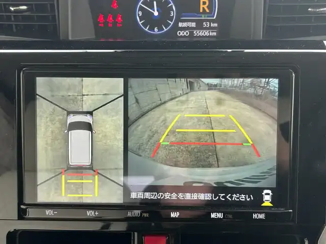 トヨタ ルーミー カスタムG－T 長崎県 2021(令3)年 5.6万km パールホワイトⅢ ワンオーナー/モデリスタエアロ（F/S/R下）/モデリスタマフラーカッター/純正9インチナビ/（CD/DVD/BT/フルセグ）/全方位カメラ/衝突軽減システム/レーンアシスト/レーダークルーズ/ETC/両側パワースライドドア/前後ドライブレコーダー/前後ソナー/オートライト/シートヒーター/純正15インチAW