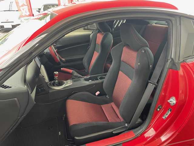 トヨタ ８６ GT 愛知県 2012(平24)年 7.9万km ライトニングレッド 6F/モデリスタエアロ（F/S/R）/純正ナビ（NSZT-W62G）/ CD/DVD/SD/BT/AM/FM/フルセグTV/バックカメラ/ドラレコ/ETC/プッシュスタート/ドアバイザー/純正フロアマット/スマートキー×2