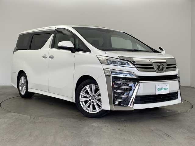 トヨタ ヴェルファイア Z Aエディション 兵庫県 2018(平30)年 5万km ホワイトパールクリスタルシャイン ・ワンオーナー/・サンルーフ/・アルパイン11インチナビ＆フルセグ＆BT＆DVD/・バックカメラ/・両側パワースライドドア/・トヨタセーフティーセンス/・プリクラッシュセーフティ/・レーダークルーズコントロール/・レーントレーシングアシスト/・ロードサインアシスト/・オートマチックハイビーム/・ビルトインETC/・クリアランスソナー/・電動パーキングブレーキ/・オートホールド/・ステアリングスイッチ/・スマートキー/・プッシュスタート/・純正18インチアルミホイール/・LEDヘッドライト/・LEDフォグ/・オートライト/・スペアタイヤ/・フロアマット/・ナノイー