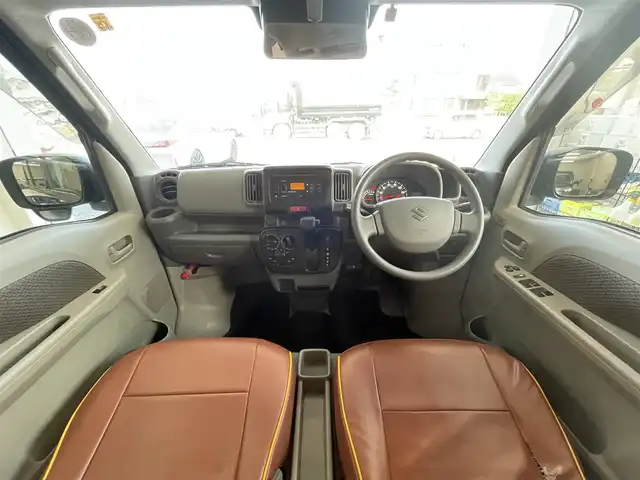 スズキ エブリイ JOIN 千葉県 2019(令1)年 6.9万km クールカーキPM 外部検査済み/ワンオーナー/ルーフキャリア/革調シートカバー/スズキセーフティサポート/・デュアルセンサーブレーキサポート/・後退時ブレーキサポート/・誤発進抑制機能/・衝突被害軽減ブレーキ/・車線逸脱警報機能/純正オーディオプレイヤー/・CD/ラジオ/AUX/軽量衝撃吸収ボディ/横滑り防止装置/オートライト/電動格納ミラー/ドアバイザー/純正ラバーマット/リモコンキー/取扱説明書/保証書