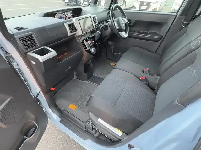 ダイハツ ウェイク G ターボ　レジャーエディション SA Ⅱ 大分県 2016(平28)年 6.1万km パールホワイトⅢ/ミストブルーマイカメタリック 2トーン ・メモリーナビ(CD/DVD/BT/SD/USB)/・バックモニター/・フルセグテレビ/・両側パワースライドドア/・スマートアシスト/・ETC/・リアセンサー/・オートライト/・フロアマット/・スマートキー/・プッシュスタートボタン/・純正アルミホイール