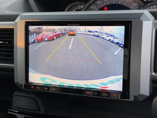 ダイハツ ウェイク G ターボ　レジャーエディション SA Ⅱ 大分県 2016(平28)年 6.1万km パールホワイトⅢ/ミストブルーマイカメタリック 2トーン ・メモリーナビ(CD/DVD/BT/SD/USB)/・バックモニター/・フルセグテレビ/・両側パワースライドドア/・スマートアシスト/・ETC/・リアセンサー/・オートライト/・フロアマット/・スマートキー/・プッシュスタートボタン/・純正アルミホイール