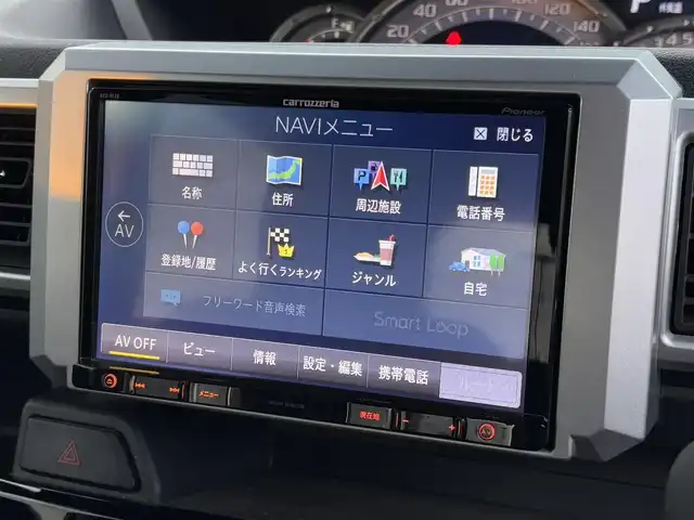 ダイハツ ウェイク G ターボ　レジャーエディション SA Ⅱ 大分県 2016(平28)年 6.1万km パールホワイトⅢ/ミストブルーマイカメタリック 2トーン ・メモリーナビ(CD/DVD/BT/SD/USB)/・バックモニター/・フルセグテレビ/・両側パワースライドドア/・スマートアシスト/・ETC/・リアセンサー/・オートライト/・フロアマット/・スマートキー/・プッシュスタートボタン/・純正アルミホイール