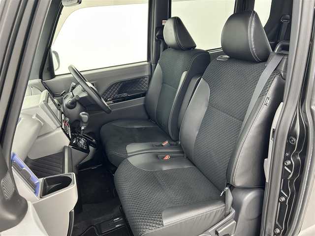 ダイハツ タント カスタム RS 熊本県 2019(令1)年 1.7万km ブラックマイカメタリック 禁煙車/社外ナビTV/（MDV-D3078BTW/CD/Bluetooth/ワンセグTV)/社外前方ドライブレコーダー/ETC/両側パワースライドドア/前後クリアランスソナー/衝突軽減ブレーキ/先行車発進お知らせ機能/車線逸脱警報/標識認識機能/アイドリングストップ/横滑り防止/ハーフレザーシート/純正フロアマット/純正１５インチAW/オートライト/LEDヘッドライト/フォグランプ/スマートキー/プッシュスタート