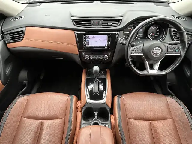 日産 エクストレイル 20Xi レザーエディション 岡山県 2020(令2)年 8.8万km ダイヤモンドブラック 純正ナビ MM319D-W/(AM/FM/CD/DVD/TV/BT)/全方位モニター/衝突軽減/レーンキープアシスト/レーダークルーズコントロール/電動Pブレーキ/ブレーキングホールド/コーナーセンサー/プッシュスタート/オートライト/シートヒーター/パワーシート/電動リアゲート/ETC/デジタルインナーミラー/ドライブレコーダー/スマートキー/純正18インチアルミホイール/純正フロアマット/アイドリングストップ