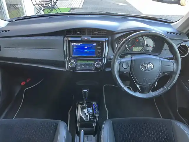 トヨタ カローラ フィールダー 1．5G エアロツアラー W×B 山口県 2013(平25)年 6.4万km ブラックマイカ 社外メモリーナビ＆/フルセグTV＆バックカメラ/社外車高調/純正フロアマット/純正ドアバイザー/純正15インチアルミ/純正フォグランプ/純正サイド＆リアスポ