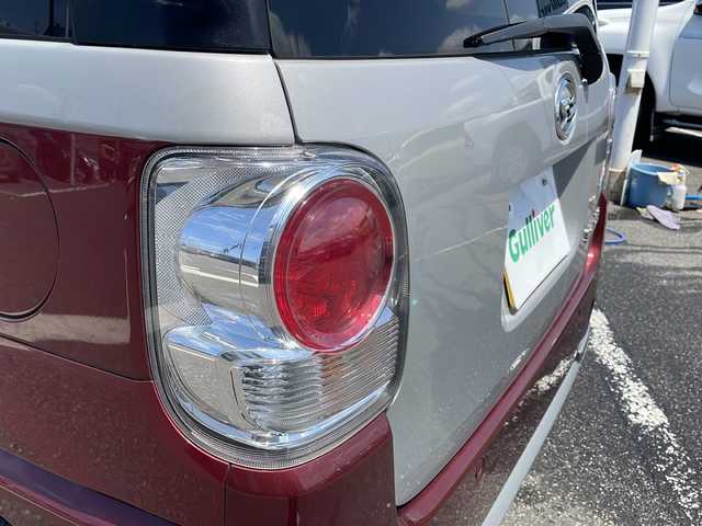 ダイハツ ムーヴ キャンバス G メイクアッフ SA Ⅱ 新潟県 2017(平29)年 11.3万km スムースグレーマイカメタリック/ファイアークォーツレッドメタリック 2トーン ４WD/純正メモリナビ　NSZN-W67D/〔BT／AM／FM／DVD〕/運転席シートヒーター/両側パワースライドドア/衝突回避支援システム/レーンアシストキープ/横滑り防止装置/社外１４アルミ冬タイヤ積込/オートライト/コーナーセンサー/バックカメラ/ドアバイザー/シガーソケット/ETC/スペアキー