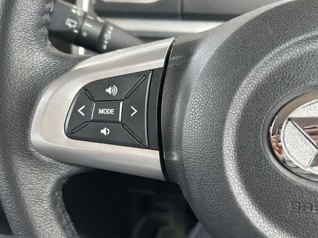 ダイハツ タント カスタム RS トップED SA Ⅲ 静岡県 2017(平29)年 5.3万km ナイトシャドーパープルクリスタルM ハーフレザーシート/社外ナビ/（Bluetooth／CD／DVD／USB／フルセグTV）/バックカメラ/前後ドライブレコーダー/ETC/両側パワースライドドア/運転席シートヒーター/後方コーナーセンサー/衝突被害軽減ブレーキ/LEDヘッドランプ/オートライト/オートマチックハイビーム/プッシュスタート/スマートキー