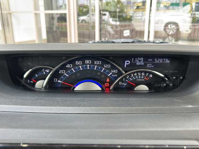 ダイハツ タント カスタム RS トップED SA Ⅲ 静岡県 2017(平29)年 5.3万km ナイトシャドーパープルクリスタルM ハーフレザーシート/社外ナビ/（Bluetooth／CD／DVD／USB／フルセグTV）/バックカメラ/前後ドライブレコーダー/ETC/両側パワースライドドア/運転席シートヒーター/後方コーナーセンサー/衝突被害軽減ブレーキ/LEDヘッドランプ/オートライト/オートマチックハイビーム/プッシュスタート/スマートキー