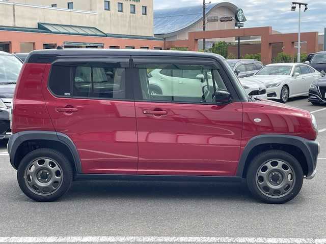 スズキ ハスラー G 長崎県 2019(令1)年 7.5万km フェニックスレッドパール/ブルーイッシュブラックパール SDナビ/Bluetooth接続/ワンセグテレビ/プッシュスタート/デュアルセンサーブレーキサポート/横滑り防止装置/前席シートヒーター/オートライト/LEDライト/スマートキー/ETC