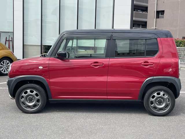 スズキ ハスラー G 長崎県 2019(令1)年 7.5万km フェニックスレッドパール/ブルーイッシュブラックパール SDナビ/Bluetooth接続/ワンセグテレビ/プッシュスタート/デュアルセンサーブレーキサポート/横滑り防止装置/前席シートヒーター/オートライト/LEDライト/スマートキー/ETC