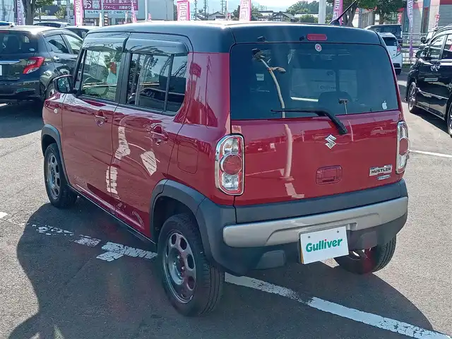 スズキ ハスラー G 福井県 2019(令1)年 7.5万km フェニックスレッドパール/ブルーイッシュブラックパール SDナビ（CN-E300D）/Bluetooth接続/ワンセグテレビ/プッシュスタート/デュアルセンサーブレーキサポート/横滑り防止装置/前席シートヒーター/オートライト/LEDライト/スマートキー/ETC