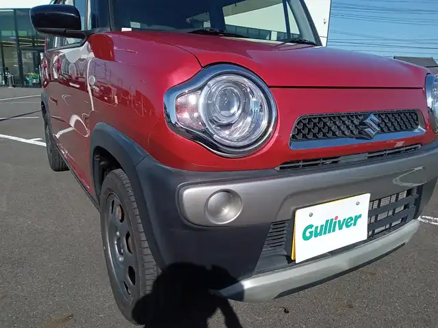 スズキ ハスラー G 福井県 2019(令1)年 7.5万km フェニックスレッドパール/ブルーイッシュブラックパール SDナビ（CN-E300D）/Bluetooth接続/ワンセグテレビ/プッシュスタート/デュアルセンサーブレーキサポート/横滑り防止装置/前席シートヒーター/オートライト/LEDライト/スマートキー/ETC