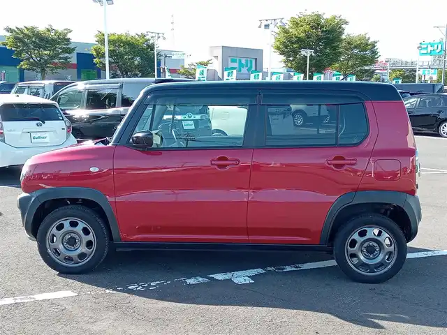 スズキ ハスラー G 福井県 2019(令1)年 7.5万km フェニックスレッドパール/ブルーイッシュブラックパール SDナビ（CN-E300D）/Bluetooth接続/ワンセグテレビ/プッシュスタート/デュアルセンサーブレーキサポート/横滑り防止装置/前席シートヒーター/オートライト/LEDライト/スマートキー/ETC