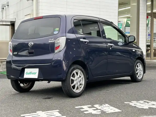 ダイハツ ミラ イース X SA 長崎県 2013(平25)年 5万km アーバンナイトブルークリスタルメタリック 純正オーディオ(AM/FM/CD/AUX)/ビークルスタビリティコントロール/スマートアシスト/SRSエアバッグ/イモビライザー機能/エコアイドル/ABS/ISOFIX/純正14インチアルミホイール/純正フロアマット/ETC/車両取扱説明書/スペアキー(1本)