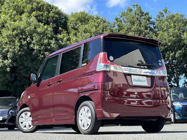 スズキ ソリオ GX2 東京都 2020(令2)年 5.1万km クラレットレッドM ワンオーナー/社外8インチナビ（MDV-S707L）/・フルセグTV/DVD/Bluetoothオーディオ/両側電動スライドドア/セーフティサポート/・デュアルカメラブレーキサポート/・誤発進抑制機能/・車線逸脱警報/・ハイビームアシスト/・アクティブクルーズコントロール/スマートキー/プッシュスタート/前席シートヒーター/保証書/取扱説明書/スペアキー