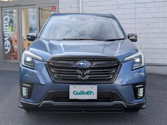 スバル フォレスター スポーツ 埼玉県 2022(令4)年 2.8万km ホライゾンブルーP 8インチメモリナビ(CN-FX800D)/フルセグテレビ/HDMI入力端子/Bluetoothオーディオ/バックカメラ/サイドカメラ/クルーズコントロール（追従、レーンキープあり）/シートヒーター（運転席、助手席、リアシート）/パワーシート（運転席、助手席）/ステアリングヒーター/ドアバイザー/ETC/ドライブレコーダー/パワーバックドア/STIエアロ(フロント、サイド)/LEDヘッドライト/スマートキー×2/整備記録簿(R4、R5、R6/R7)