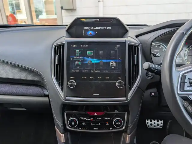 スバル フォレスター スポーツ 埼玉県 2022(令4)年 2.8万km ホライゾンブルーP 8インチメモリナビ(CN-FX800D)/フルセグテレビ/HDMI入力端子/Bluetoothオーディオ/バックカメラ/サイドカメラ/クルーズコントロール（追従、レーンキープあり）/シートヒーター（運転席、助手席、リアシート）/パワーシート（運転席、助手席）/ステアリングヒーター/ドアバイザー/ETC/ドライブレコーダー/パワーバックドア/STIエアロ(フロント、サイド)/LEDヘッドライト/スマートキー×2/整備記録簿(R4、R5、R6/R7)