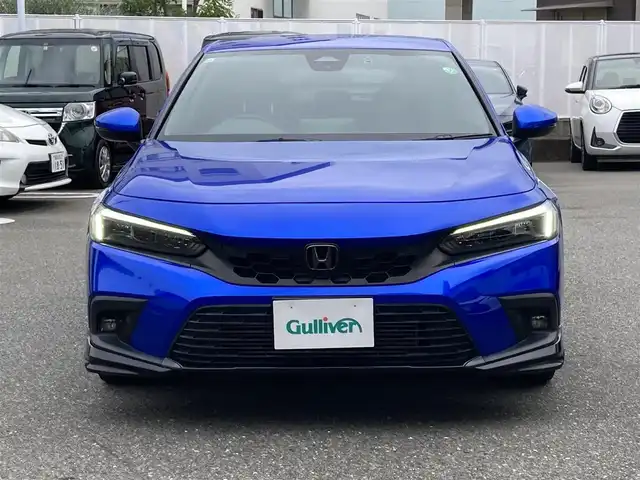ホンダ シビック LX 福岡県 2021(令3)年 3.3万km プレミアムクリスタルブルークリスタル ワンオーナー/ホンダセンシング/レーダークルーズコントロール/ブラインドスポットモニター/純正メーカーナビ/（フルセグTV/FM/AM/Bluetooth）/バックカメラ/ドライブレコーダー/ビルトインETC2.0/前席シートヒーター/ハーフレザーシート/USB充電ポート/電動パーキングブレーキ/オートブレーキホールド/パーキングアシスト/クリアランスソナー/リアスポイラー/保証書/取扱説明書/スペアキー×１