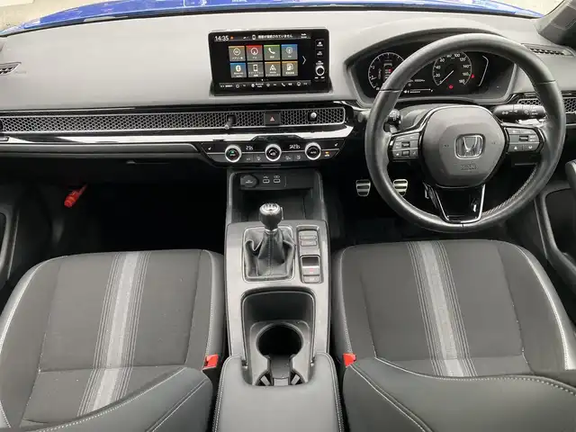 ホンダ シビック LX 福岡県 2021(令3)年 3.3万km プレミアムクリスタルブルークリスタル ワンオーナー/ホンダセンシング/レーダークルーズコントロール/ブラインドスポットモニター/純正メーカーナビ/（フルセグTV/FM/AM/Bluetooth）/バックカメラ/ドライブレコーダー/ビルトインETC2.0/前席シートヒーター/ハーフレザーシート/USB充電ポート/電動パーキングブレーキ/オートブレーキホールド/パーキングアシスト/クリアランスソナー/リアスポイラー/保証書/取扱説明書/スペアキー×１