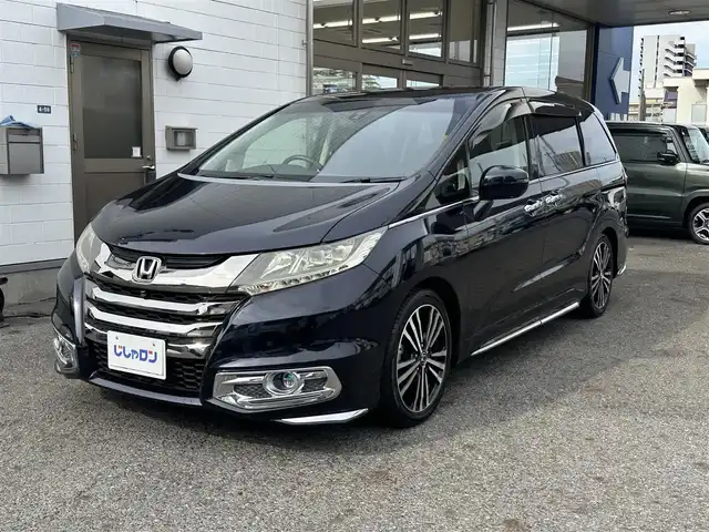 ホンダ オデッセイ アブソルート EX 滋賀県 2013(平25)年 12.7万km プレミアムヴィーナスブラックP (株)IDOMが運営する【じしゃロン草津店】の自社ローン専用車両になりますこちらは現金またはオートローンご利用時の価格です。自社ローンご希望の方は別途その旨お申付け下さい