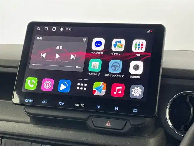 ホンダ Ｎ ＢＯＸ カスタム ターボ 埼玉県 2023(令5)年 2.2万km プラチナホワイトパール ホンダセンシング　社外ディスプレイオーディオ　バックカメラ　アダプティブクルーズコントロール　シートヒーター　純正アルミホイール　プッシュスタート　スマートキー　オートライト　ＬＥＤヘッドライト