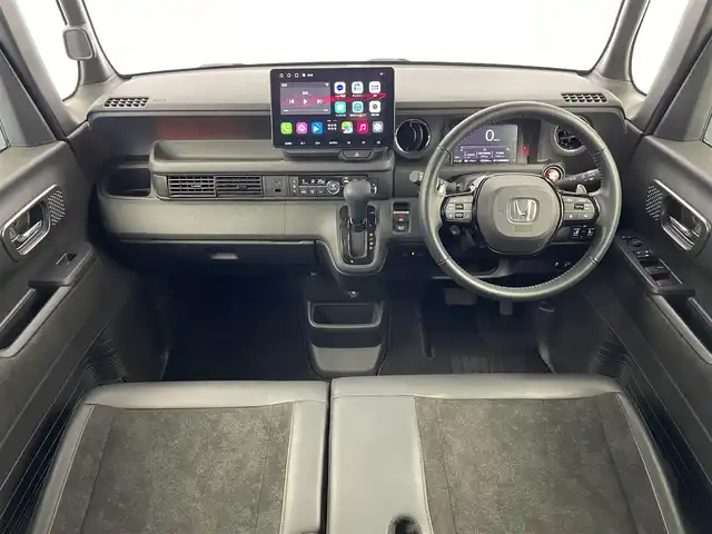 ホンダ Ｎ ＢＯＸ カスタム ターボ 埼玉県 2023(令5)年 2.2万km プラチナホワイトパール ホンダセンシング　社外ディスプレイオーディオ　バックカメラ　アダプティブクルーズコントロール　シートヒーター　純正アルミホイール　プッシュスタート　スマートキー　オートライト　ＬＥＤヘッドライト