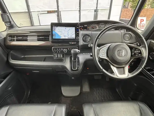 ホンダ Ｎ ＢＯＸ カスタム G EX ターボ ホンダセンシング 宮城県 2020(令2)年 5.1万km クリスタルブラックパール 純正8インチナビ/Bluetooth/フルセグTV/バックカメラ/ステアリングスイッチ/両側パワースライドドア/レーダークルーズコントロール/横滑り防止装置/レーンキープアシスト/衝突軽減ブレーキ/パドルシフト/ハーフレザーシート/前席シートヒーター/ビルドインETC/前後ドライブレコーダー/純正LEDライト/LEDフォグランプ/純正フロアマット/プッシュスタート/純正15インチアルミホイール
