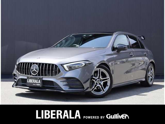 メルセデス・ベンツ Ｍ・ベンツ Ａ２００ｄ AMGライン 静岡県 2019(令1)年 3万km マウンテングレー サンルーフ /レザーエクスクルーシブPK /アドバンスドPK /ナビ TV BT USB /Bカメラ /ACC LKA BSM HUD /ETC2.0 /無線充電 /パワーシート　シートヒーター /LEDヘッドライト /社外エアロ