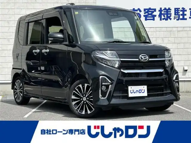ダイハツ タント カスタム RS セレクション 長崎県 2020(令2)年 10.9万km ブラックマイカメタリック (株)IDOMが運営する【じしゃロン長崎店】の自社ローン専用車両になりますこちらは現金またはオートローンご利用時の価格です。自社ローンご希望の方は別途その旨お申付け下さい/ナビ　/バックカメラ　/両側パワースライドドア　/ヒートヒーター　/ハーフレザーシート　/ＡＣＣ　/衝突被害軽減ブレーキ　/レーンアシスト　/ＬＥＤヘッドライト　/オートライト　/ＥＴＣ　/プッシュスタート