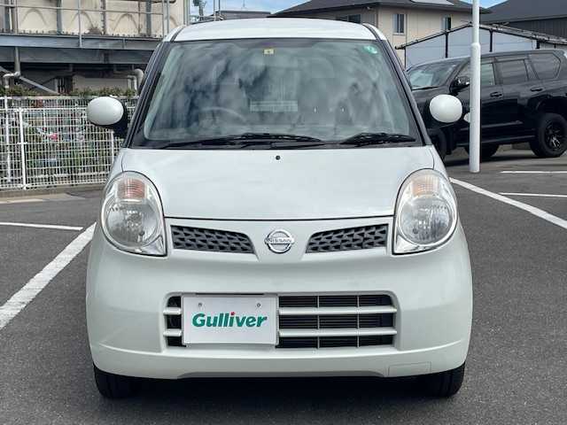 日産 モコ E ショコラティエ 長崎県 2010(平22)年 1.8万km スノーパールホワイト 純正オーディオ(AM・FM)/オートライト/スマートキー