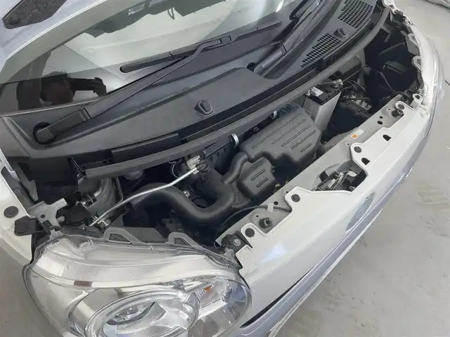 ダイハツ ムーヴ キャンバス G メイクアップ VS SAⅢ 滋賀県 2021(令3)年 3.5万km パールホワイトⅢ/スムースグレーマイカメタリック 2トーン 禁煙車/純正7インチナビ/（AM・FM・フルセグTV・USB・SD・Bluetooth）/両側パワースライドドア/運転席シートヒーター/前方ドライブレコーダー/コーナーセンサー/オートマチックハイビーム/オートライト/衝突被害軽減システム/ＥＴＣ/スマートキー/プッシュスタート