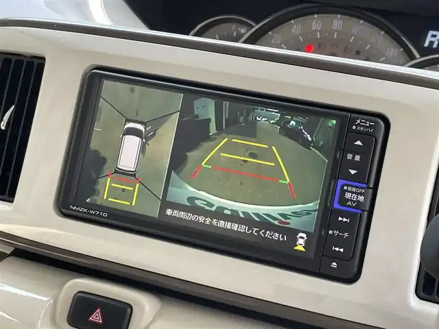 ダイハツ ムーヴ キャンバス G メイクアップ VS SAⅢ 滋賀県 2021(令3)年 3.5万km パールホワイトⅢ/スムースグレーマイカメタリック 2トーン 禁煙車/純正7インチナビ/（AM・FM・フルセグTV・USB・SD・Bluetooth）/両側パワースライドドア/運転席シートヒーター/前方ドライブレコーダー/コーナーセンサー/オートマチックハイビーム/オートライト/衝突被害軽減システム/ＥＴＣ/スマートキー/プッシュスタート